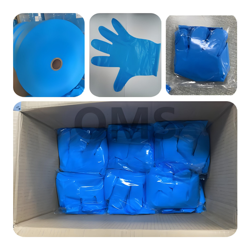 Chemical resistentia Blue TPE caestus (matte textura) Chemical resistentia Blue TPE caestus (matte textura)